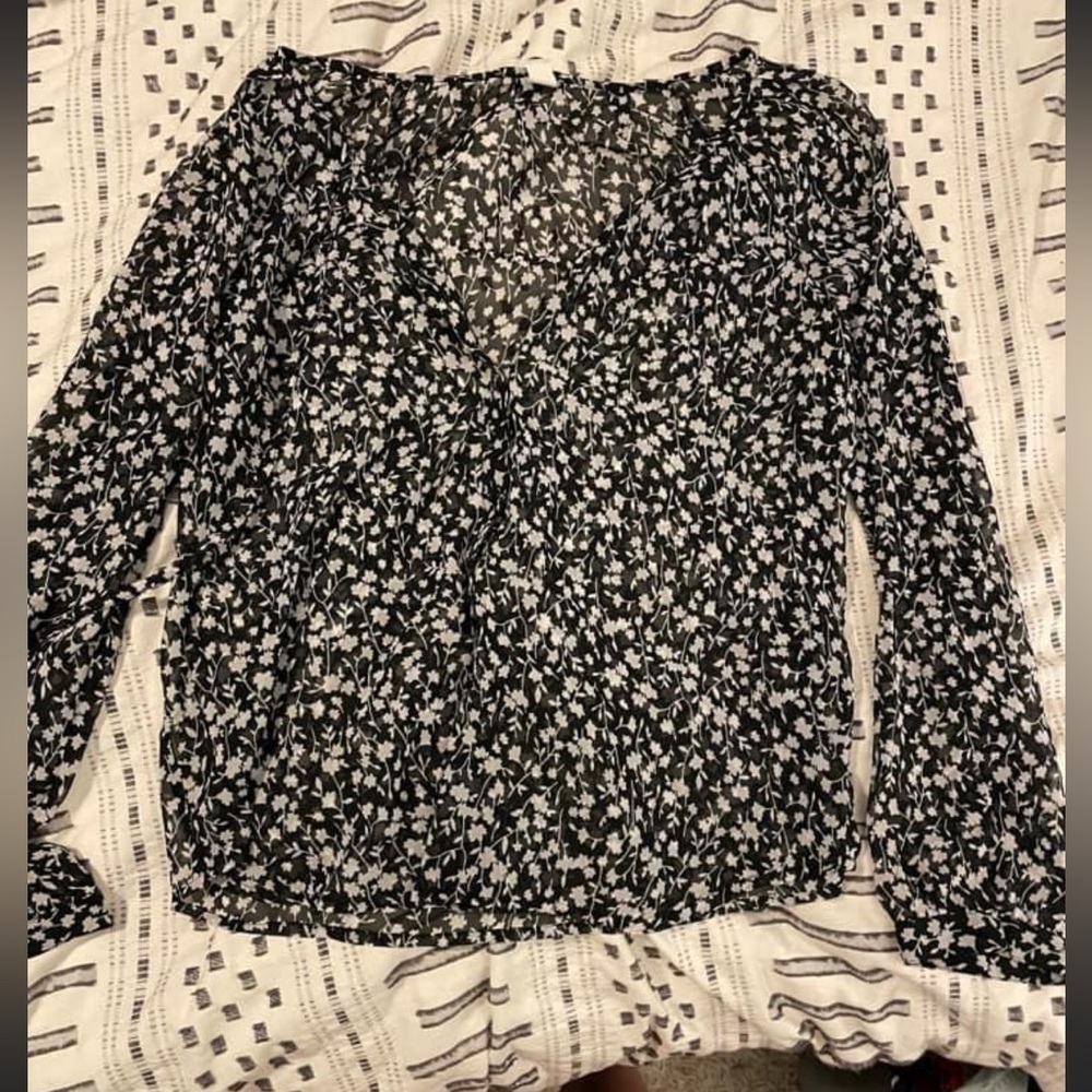 Old Navy sheer long sleeve